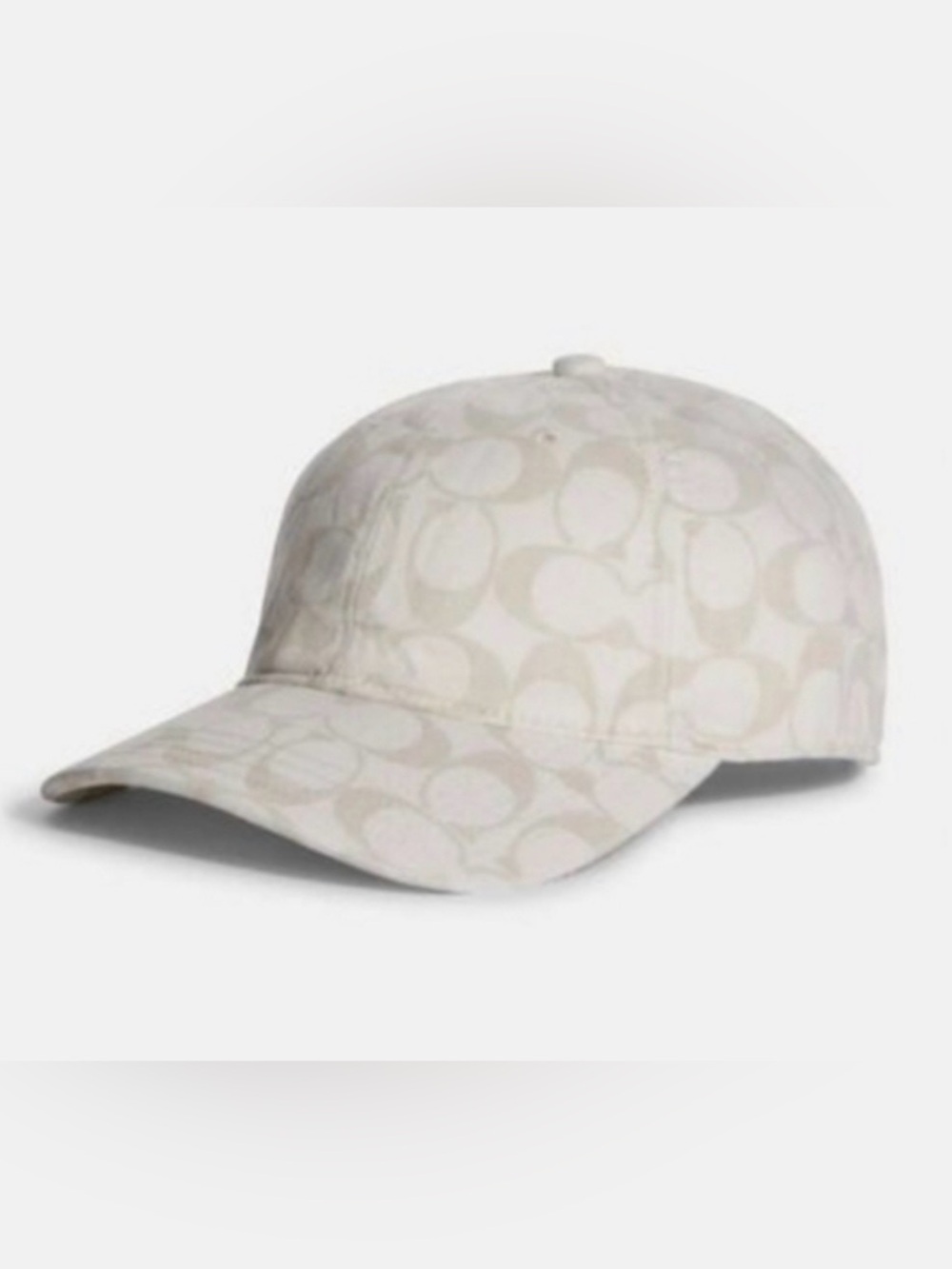COACH Signature Denim Baseball Hat XS/S adjustable